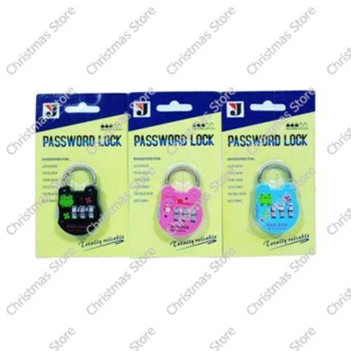 Resettable Combination Padlock 3 Digit