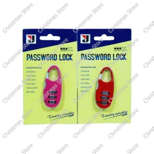 Resettable Combination Padlock 3 Digit