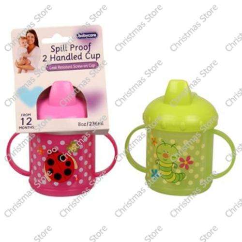 Spill Proof 2 Handled Cup 236ml