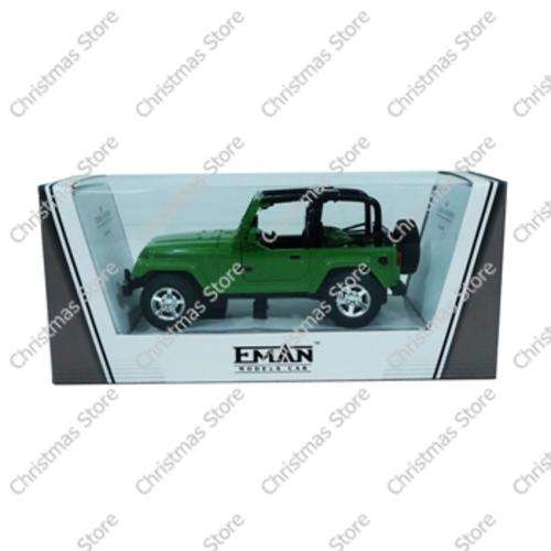 Die-cast Model Car Jeep Green