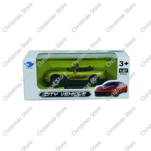 Die-cast Model Car Convertible Gold