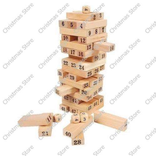 Layer Upon Layer The Ultimate Stacking Blocks Game Plain 48pcs