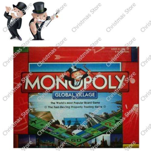 Monopoly Board Game - Global Village