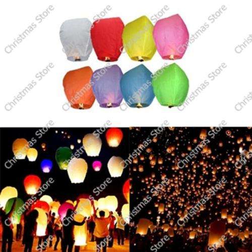 Sky Lanterns Elegance for Your Next Celebration or Wedding