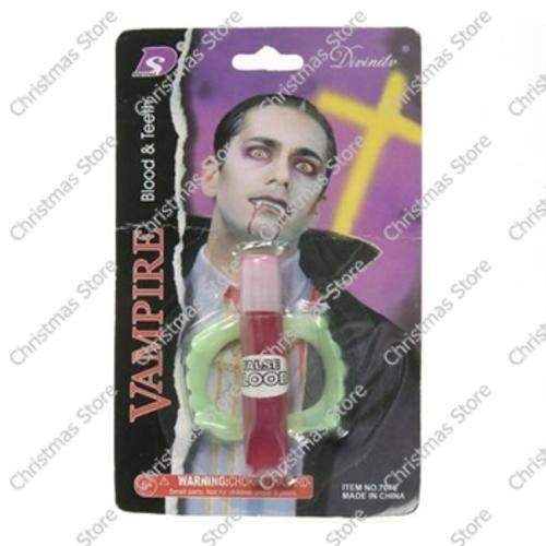 Vampire Blood and Glow-in the dark Vampire Teeth