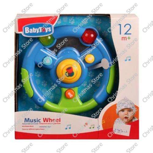 Baby Interactive Music Steering Wheel Toy