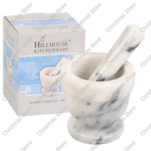 Marble Mortar and Pestle