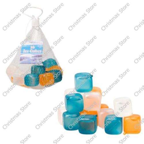 Re-usable Ice Cubes PL 16 Pce