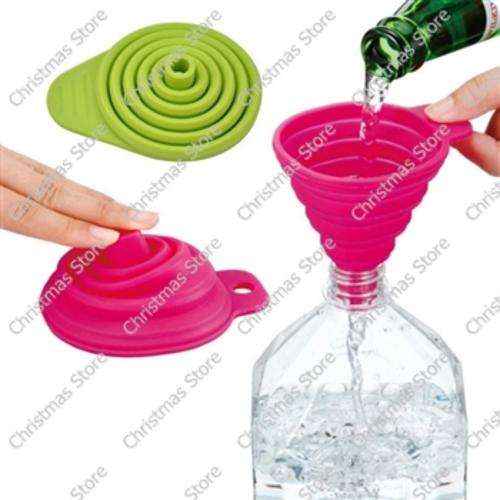 Mini Collapsible Silicone Funnel