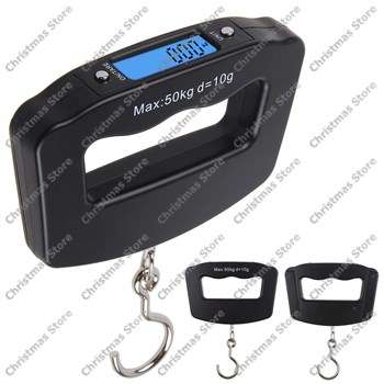 Portable Electronic Digital Luggage Scale and More 50Kgs