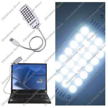 Ultra Bright 28 LED USB Flexible Light Lamp For PC and Laptop