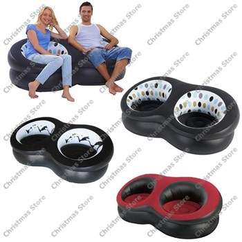 Inflatable Double Sofa Lounge Chair Seat
