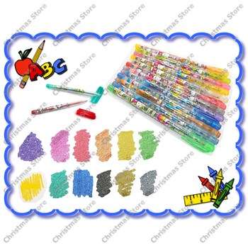 Glitter Pens for School  Art  Crafts and Scrabbooking Set of 12