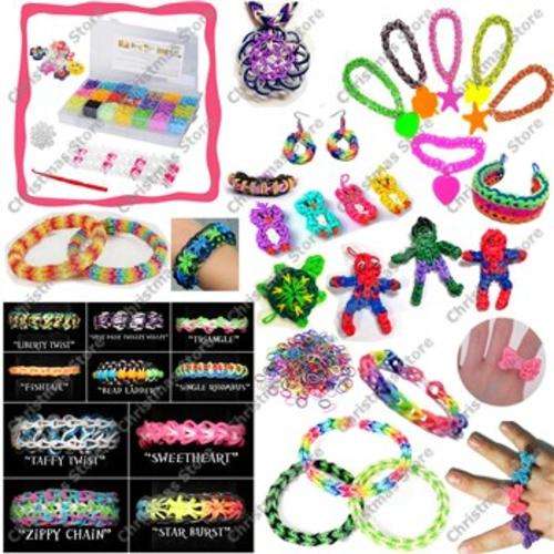 Wacky Weave Loom Kit Rubber Band Bracelet Making Kit