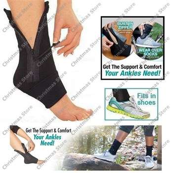Ankle Zip Up Compression Support