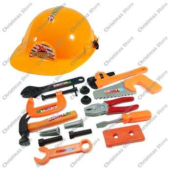 Kids PL Tool Set Toy with Hard Hat