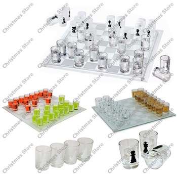 Shot Glass Drinking Game Chess Set