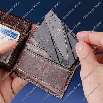 GREAT GIFTS 100 TO GO Credit Card Pocket Razor Sharp Knife Safety Security Protection HOT ITEM