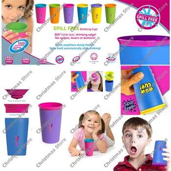 WOW Cup for Kids 360 Degree Spill Proof Drinking Cup