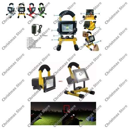 Portable LED Rechargeable Flood Light 10W