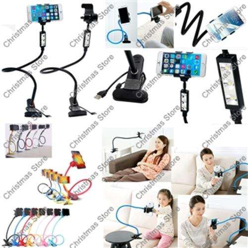 DIY Mobile Photo Studio Universal Mount Holder Clamp Stand with 360 Degree Rotation