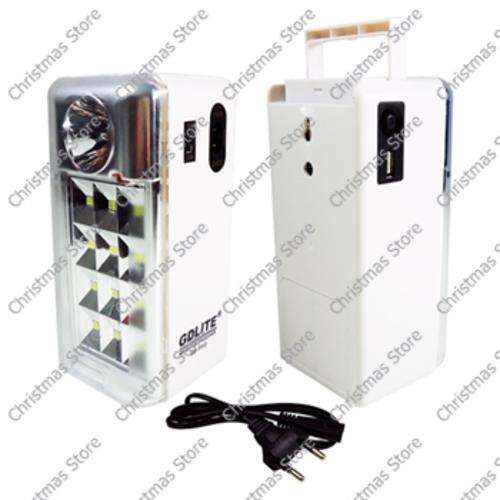 GDLight Rechargeable LED Lantern Lamp Flashlight