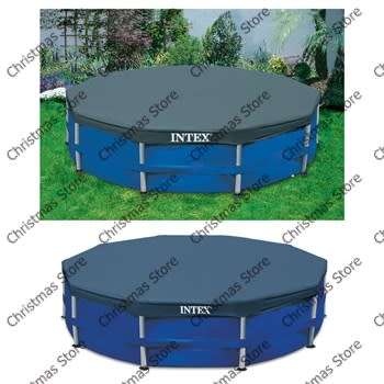 Intex Round Pool Cover (Fits 366cm) Frame