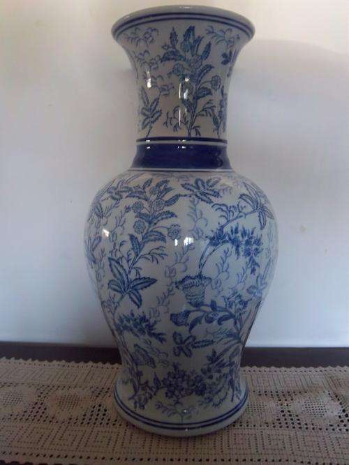 Large Blue Vase.