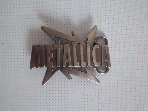 Metallica belt buckle
