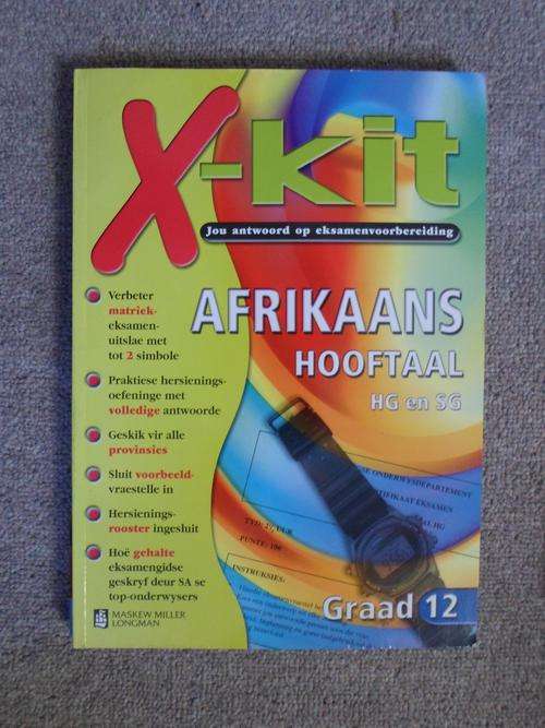 X-Kit Afrikaans Hooftaal Study Guide