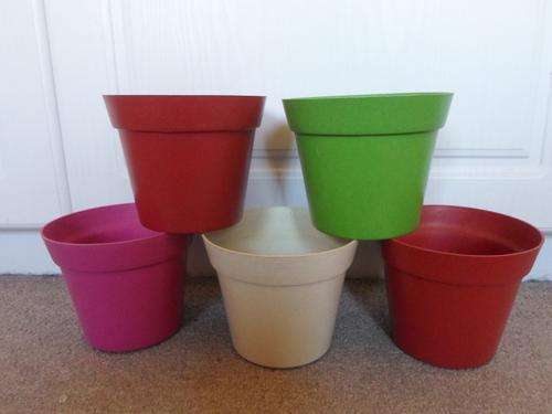 Set of 14 New Planter Covers - See description for sizes