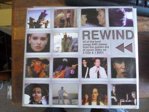 Rewind - 32 of the Best Songs and Videos. 2 CD and 1 DVD
