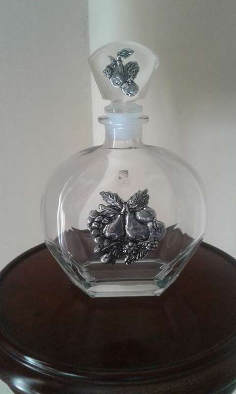 Puccini Blown Crystal Luigi Bormiolo Decanter.