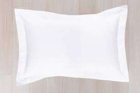 Oxford Satin Stitch 200 Thread Count 100% Pure Cotton Pillow Cases - White