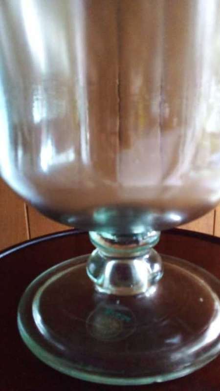 3.6kg. Mint New Art De Sol Recycled Glass Huge Vase  32cm x 22cm