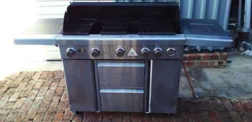 Alva Apollo 5 Burner plus Potjie LARGE Gas Braai (IMPORTANT READ DESCRIPTION)