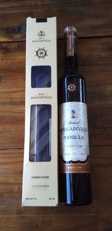 2 Bottles of 500ml Bougainville Vanilla Award Winning Rum. Boxed.Sealed (Read Description)