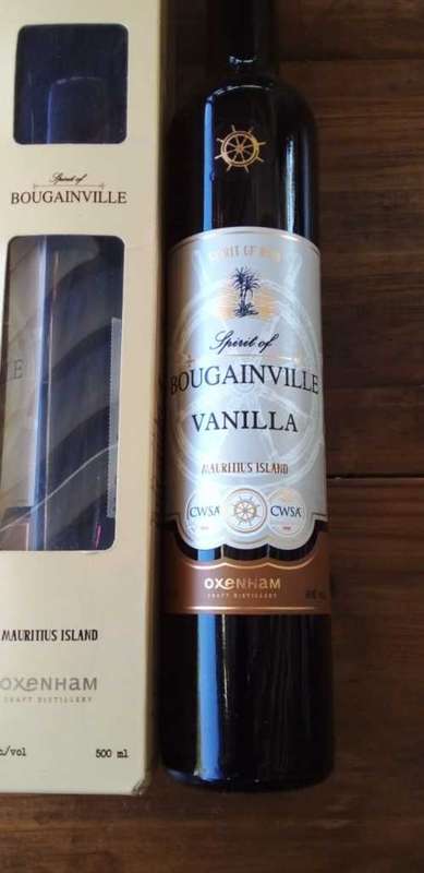 2 Bottles of 500ml Bougainville Vanilla Award Winning Rum. Boxed.Sealed (Read Description)
