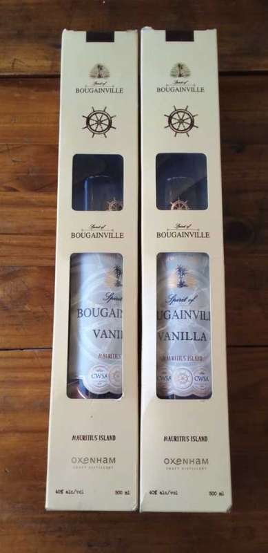 2 Bottles of 500ml Bougainville Vanilla Award Winning Rum. Boxed.Sealed (Read Description)