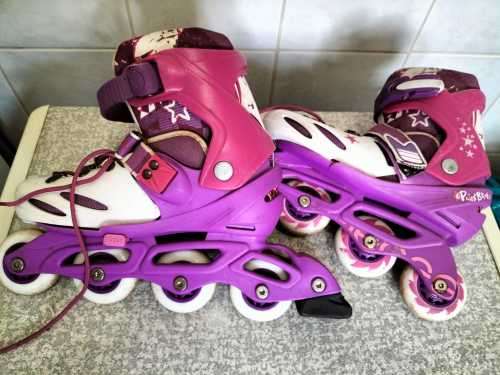 Pair of Point Break Size 1-3 (UK) Girls Rollerblades