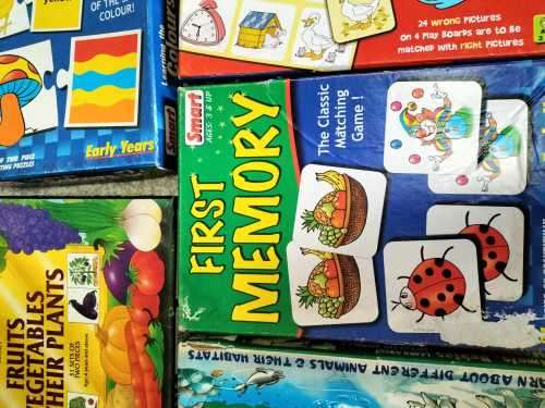 7 x Boxed Early Development Educational Games (ALL COMPLETE)