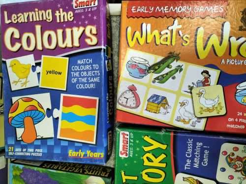 7 x Boxed Early Development Educational Games (ALL COMPLETE)