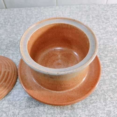 Pottery Gravy Pot with Lid