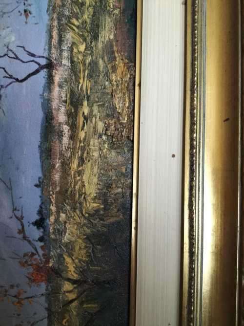 Large and Rare Original Hennie Griesel Oil Painting