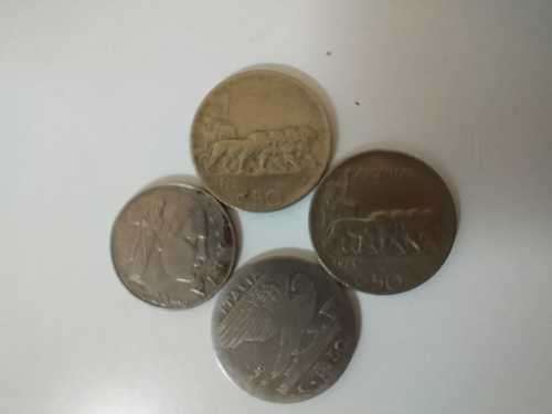 4 x Old Italian Coins (1921 - 1940) (READ DESCRIPTION)