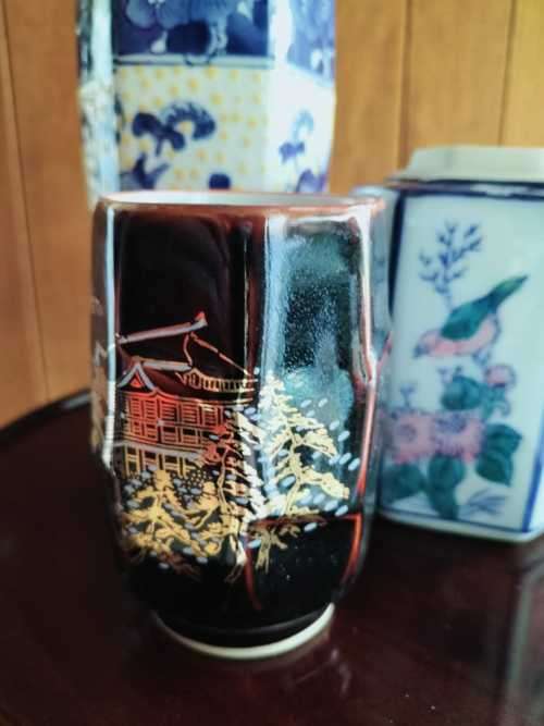 Trio of Three Chinese Vases