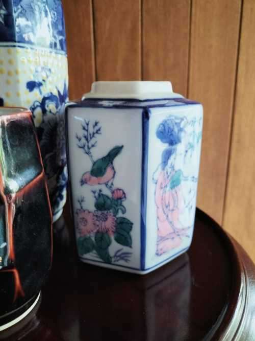 Trio of Three Chinese Vases