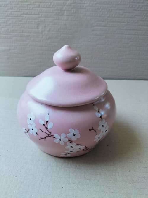 Vintage Pink Trinket Dish