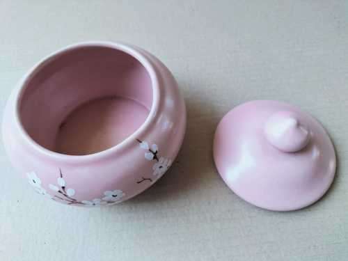 Vintage Pink Trinket Dish
