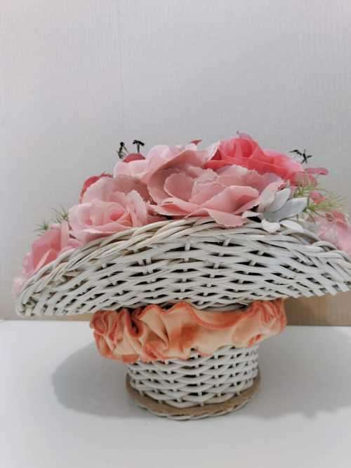 Basket of Quality Artificial Flowers (SET 13 of 13)